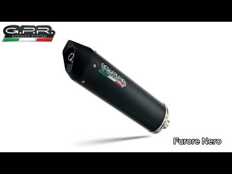 Honda SH125 2024-2026 Exhaust GPR Furore-X Scooter Full System - video 1