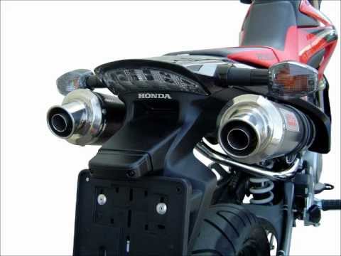 Escape GPR Inox Tondo Dual Slip On para Honda Fmx 650 2005-2008
