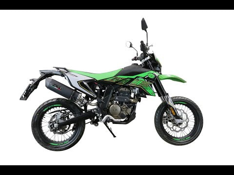 KL MOTOR KXE 125 2022-2023 Exhaust GPR Furore Evo4 Nero Slip-On