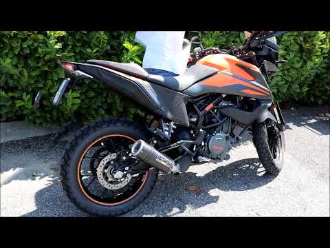 Escape GPR Deeptone Inox Slip-On Race para KTM 390 Adventure SW 2021-2024