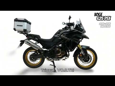 Échappement GPR Trioval Slip-On pour Voge 625DSX 2024-2025