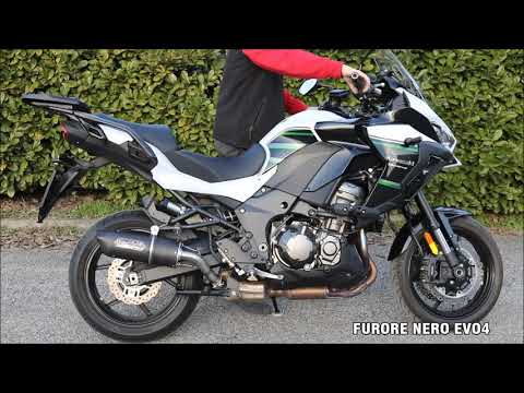 Kawasaki Versys 1000 2021-2024 Exhaust GPR Dual Poppy Slip-On
