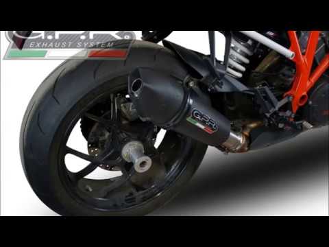KTM 1290 Super Duke R 2017-2019 Exhaust GPR Furore Evo4 Nero Slip-On