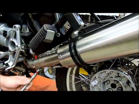 BMW R1150GS - Adventure 1999-2004 Exhaust GPR Hyper Sonic Inox Slip-On