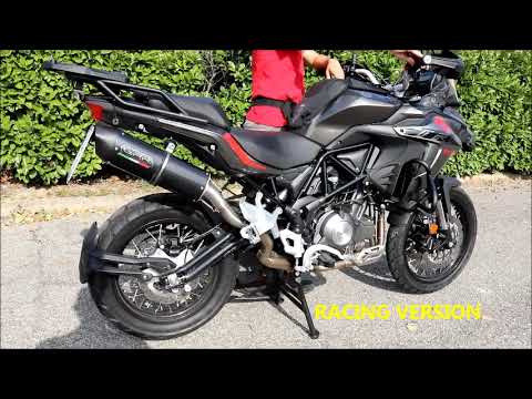 Échappement GPR Satinox Slip-On pour Benelli TRK 502 X 2021-2024