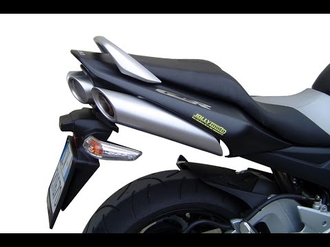 Escape GPR de aluminio Ghost Slip-On para Suzuki GSR400 2006-2011