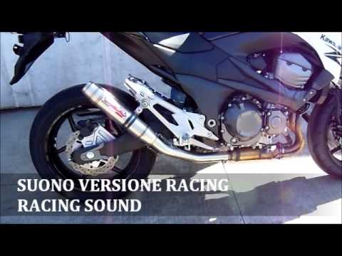 Escape GPR M3 Poppy Slip-On para Kawasaki Z800E 2009-2016