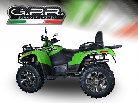 Artic Cat 700 TRV 2009-2016 Exhaust GPR Deeptone Atv Slip-On