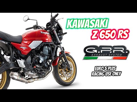 Kawasaki Z650RS 2024-2025 Exhaust GPR M3 Black Titanium Full System