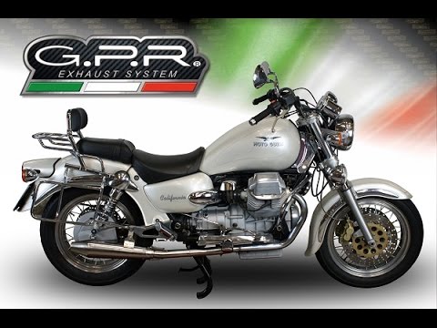 Moto Guzzi California 1100 Special Stone Sport EV Alu 1997-2002 Exhaust GPR Decat Pipe