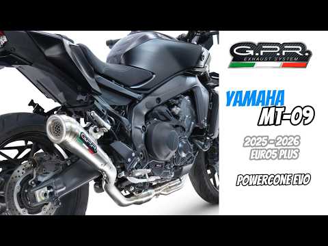 Yamaha Fj09 2025-2026 Exhaust GPR Powercone Evo Full System