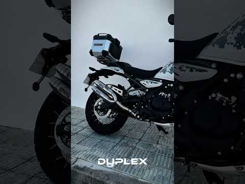 Escape GPR Deeptone Duplex Slip-On Doble para Royal Enfield Guerrilla 450 2024-2025