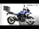 Baúl GPR TECH de 55 litros, aluminio negro, para BMW R1300GS 2024-2026