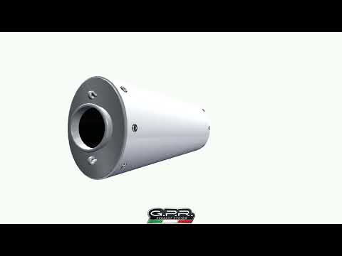Escape GPR Albus Cerámico Sistema Completo Race para Piaggio Vespa 250 Gt Vespa 250 Gtv 250 2007-2009