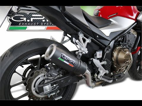 Honda CB500X 2016-2018 Exhaust GPR Albus Evo4 Slip-On