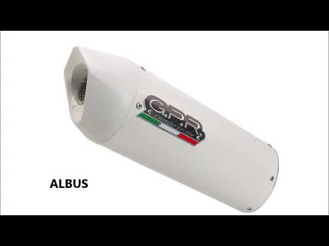 KTM 625 LC4 SMC 2005-2006 Exhaust GPR Albus Ceramic Dual Slip On