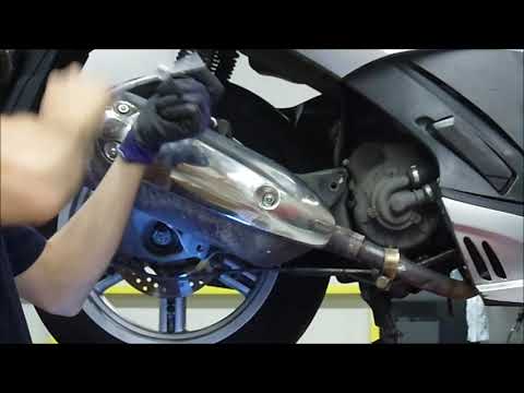 Escape GPR Furore-X Scooter Sistema Completo para Derbi Rambla 250 I.E. 2007-2009