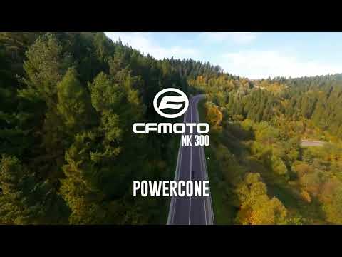 Sistema de escape completo GPR Powercone Evo para CF Moto 300 NK 2022-2024