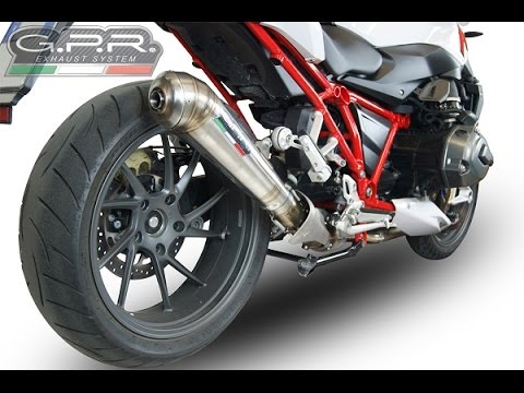 BMW R1200RS LC 2015-2016 Exhaust GPR Trioval Slip-On