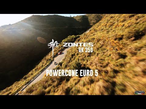 Zontes 350 T1 ADV 2022-2024 Exhaust GPR Powercone Evo Slip-On