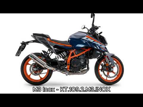 KTM 200 DUKE 2024-2025 Exhaust GPR M3 Inox Slip-On