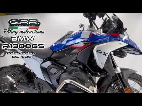 BMW R1300R R/RS 2025-2026 Exhaust GPR GP-Revo Titanium Slip-On - video 1