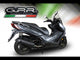 Kymco X-Town 125 2021-2024 Exhaust GPR Furore-X Scooter Full System - video 1