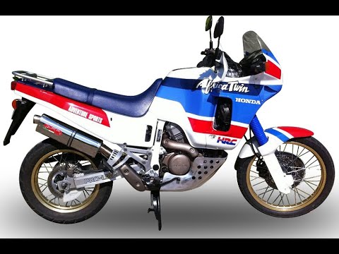 Escape GPR Trioval Slip-On para Honda Africa Twin NXR-XRV 650 Rd03 1988-1989