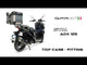 SYM ADX125 2024-2026 Top Case 45 Liters GPR TECH Black Aluminum