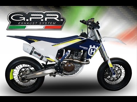 Husqvarna FC450 2016-2017 Exhaust GPR Furore Nero Full System