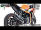 KTM RC 390 2022-2024 Exhaust GPR Furore Nero Slip-On Race