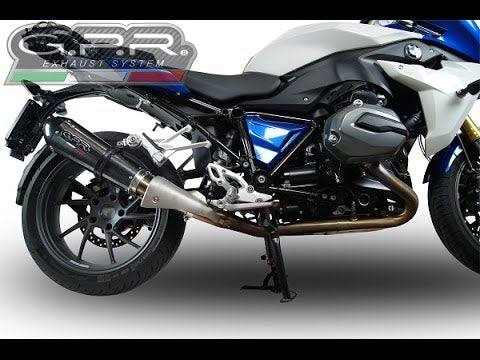BMW R1200RS LC 2017-2019 Exhaust GPR M3 Black Titanium Slip-On