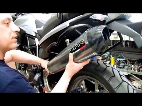 Échappement GPR Grand Prix Evo Titanium Slip-On pour BMW F700GS 2011-2015