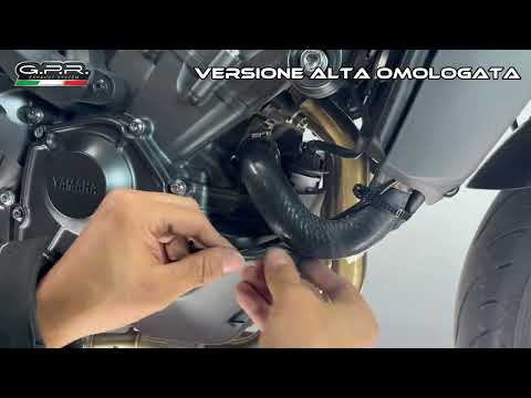 Escape GPR GP-Revo Black Titanium Sistema Completo para Yamaha Fj09 2025-2026