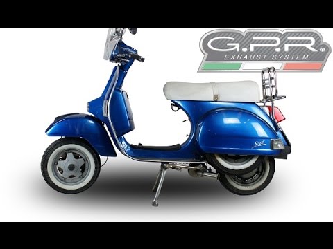 Lml Star 200 con engranajes 2011-2016 Escape GPR Aluminio Sistema completo Race