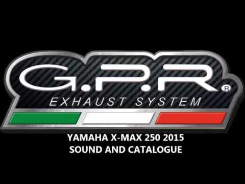 Yamaha X Max 250 2010-2016 Exhaust GPR Evo4 Road Full System Race