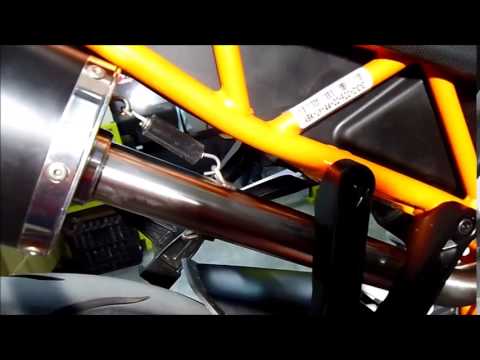 Escape GPR Albus Ceramic Slip-On High Level Race para KTM RC200 2014-2021