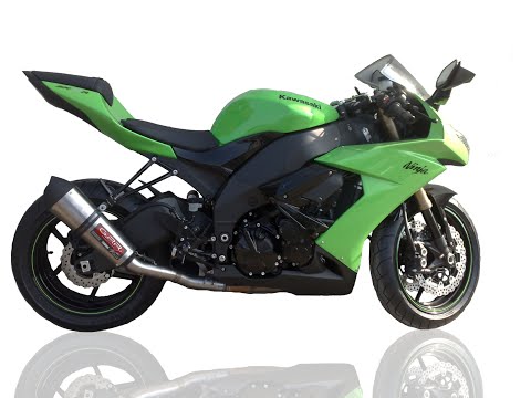 Kawasaki ZX10R 2008-2009 Exhaust GPR M3 Inox Slip-On