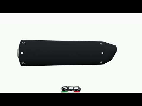 Sistema de escape completo GPR Furore Nero para Honda SH150 2005-2012