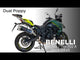 Benelli Trk 702 2023-2024 Exhaust GPR Dual Poppy Slip-On