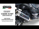 BMW C400X / C400GT 2019-2020 Exhaust GPR Furore-X Scooter Full System - video 1