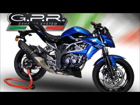 Kawasaki Z125 2021-2024 Exhaust GPR Deeptone Inox Slip-On