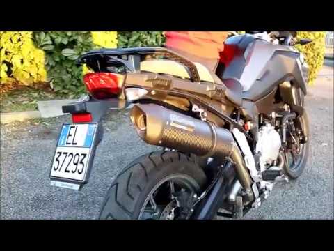 BMW F750GS 2018-2020 Exhaust GPR Hyper Sonic Black Titanium Slip-On