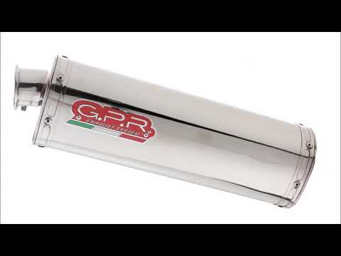 Yamaha Xtz 660 Teneré 1991-1998 Exhaust GPR Furore-X Inox Slip-On - video 1
