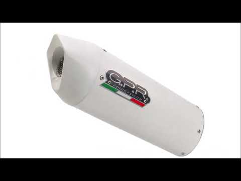 Kymco Quannon 125 2007-2016 Exhaust GPR Satinox Slip-On