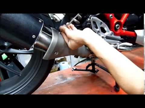 BMW R1200R LC 2017-2019 Exhaust GPR Sonic Poppy Slip-On