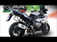 BMW S1000XR 2017-2019 Exhaust GPR M3 Inox Slip-On Race