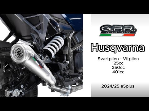 Husqvarna Vitpilen 401 2024-2025 Exhaust GPR Powercone Evo Slip-On