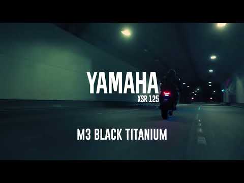 Yamaha XSR125 2021-2025 Exhaust GPR M3 Black Titanium Full System