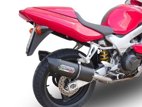 Escape GPR M3 Inox de doble deslizamiento para Honda VTR1000F Firestorm 1997-2007
